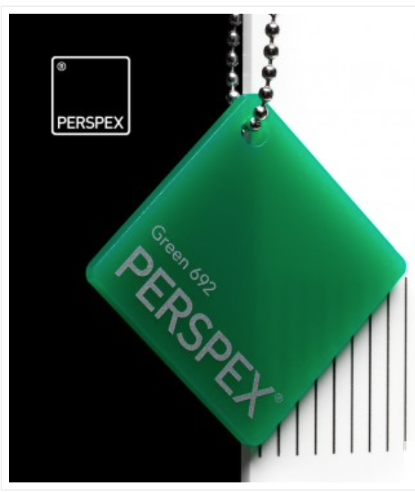 Perspex® Acrylaat Groen 692 3mm