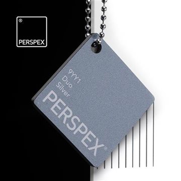 Perspex®  Acrylaat duo Zilver 9YY2:  3mm