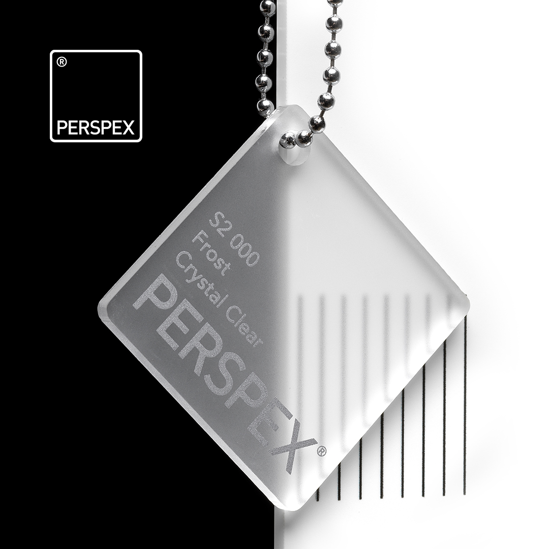 Perspex® Acrylaat Frost Helder LT28% 8mm
