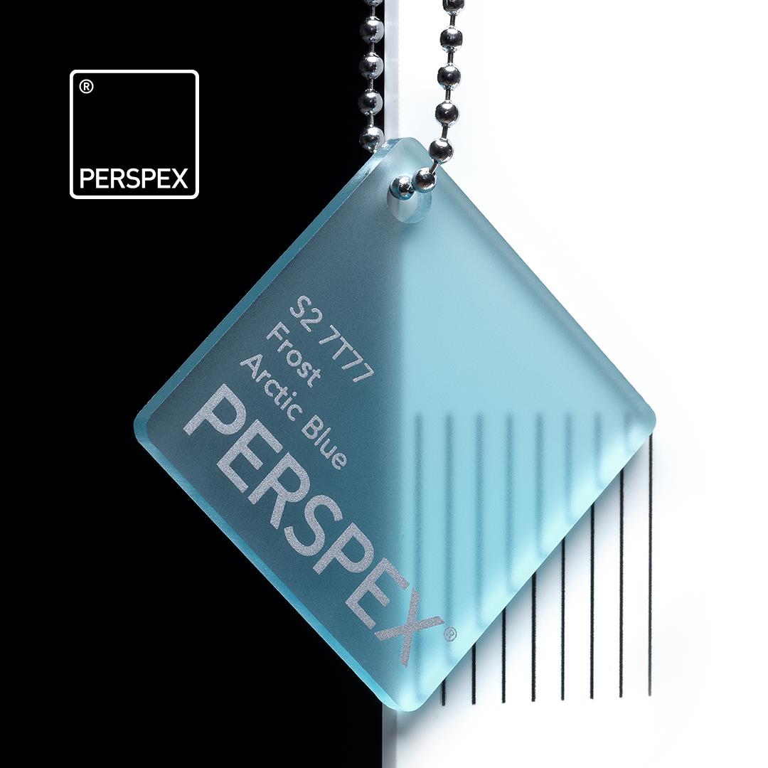 Perspex® Acrylaat Frost ArcticBlue 7T77 : 3 mm