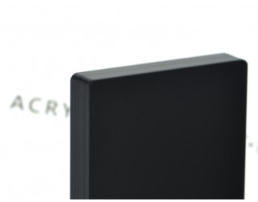 Signlux Acrylaat 9005 Zwart Mat 8mm