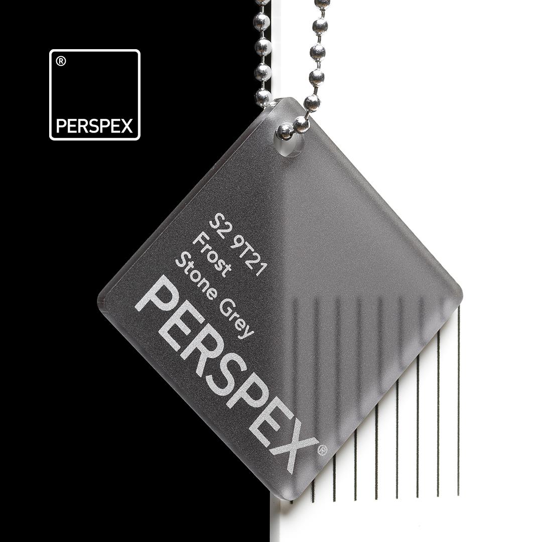 Perspex® Acrylaat Frost Stone Grey 9T21 3mm