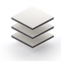 EBRI® ACP Kleur Wit 9003 mat/mat: 4mm