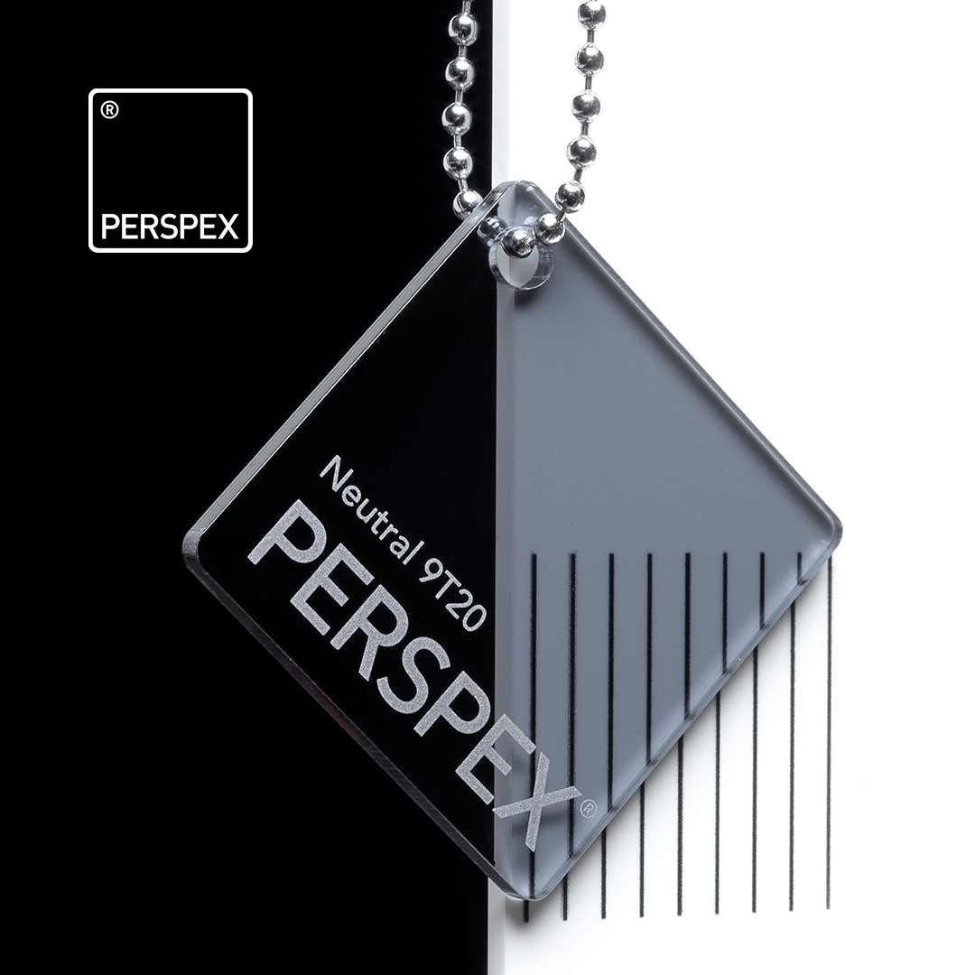 Perspex® Acrylaat Transp 9T20 Smoke Grijs 5mm