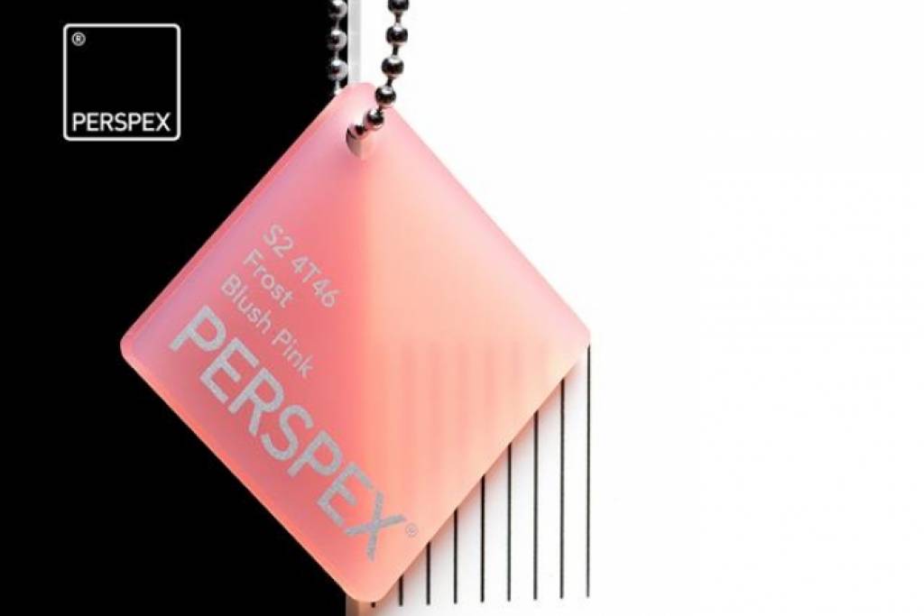 Perspex® Acrylaat Frost Blush Pink