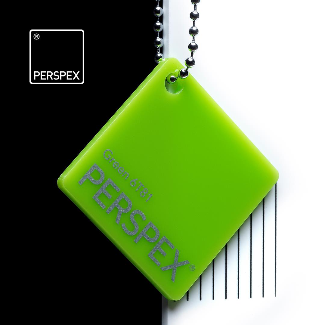Perspex® Acrylaat Groen 6T81 3mm