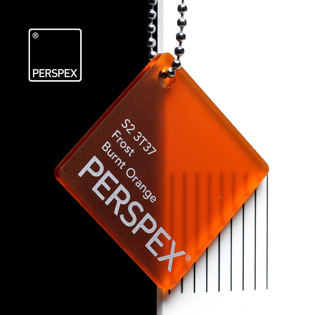 Perspex® Acrylaat Frost Burnt Orange 3T37 3mm