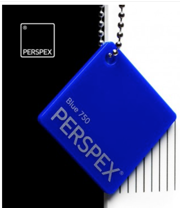 Perspex® Felblauw 750 3mm