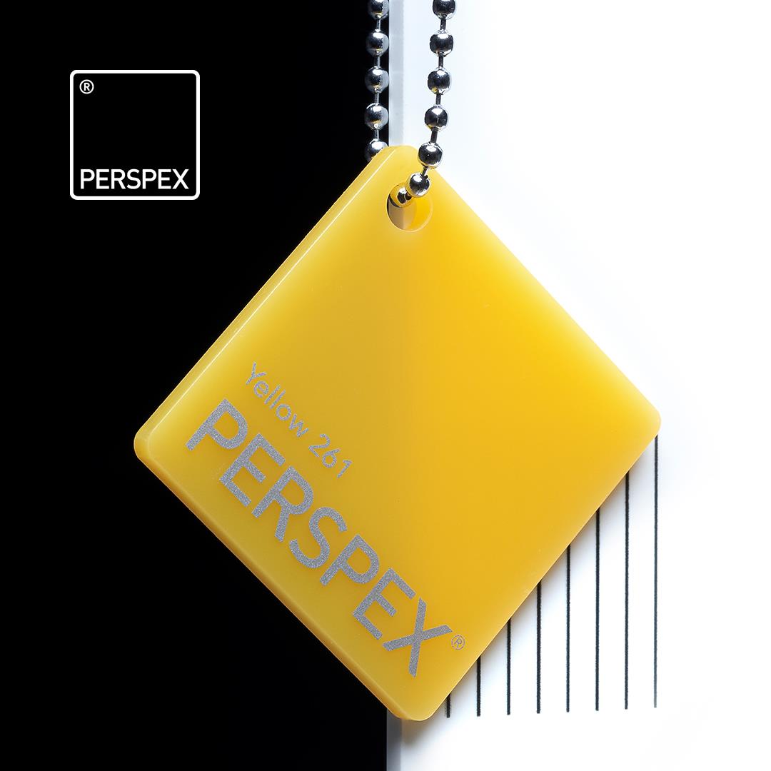 Perspex® Acrylaat Geel 261 3mm