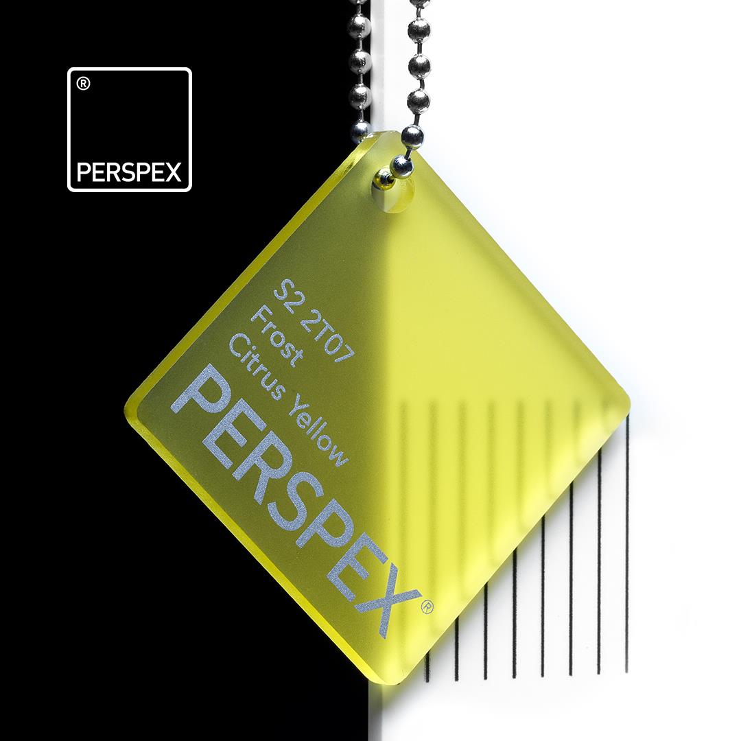 Perspex® Acrylaat Frost Citrus 2T07 3mm