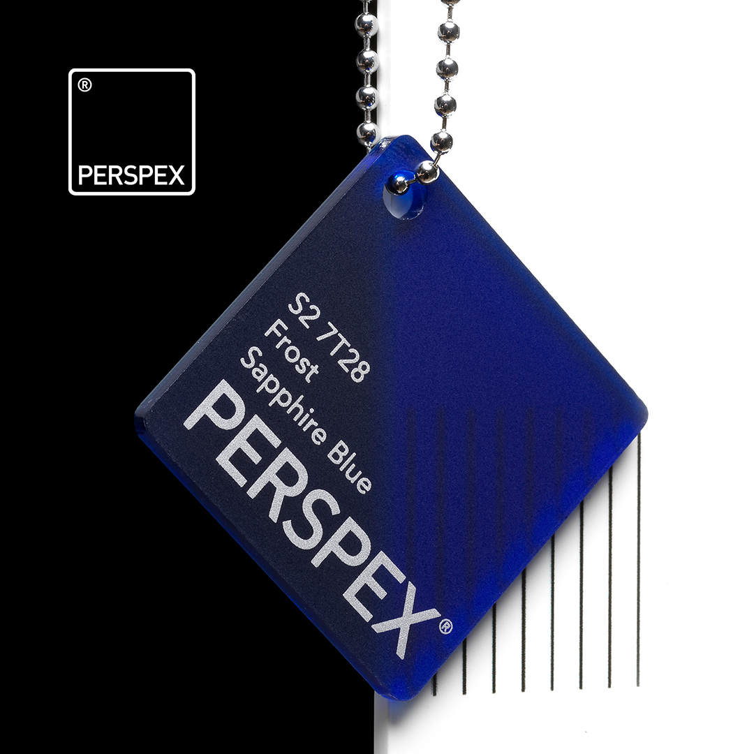 Perspex® Acrylaat Frost Sapphire 7T28 3mm