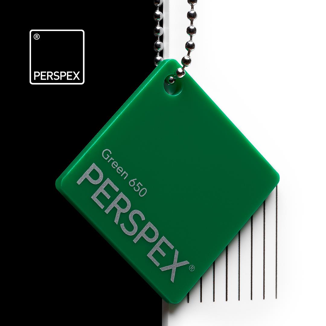 Perspex® Acrylaat Groen 650 3mm