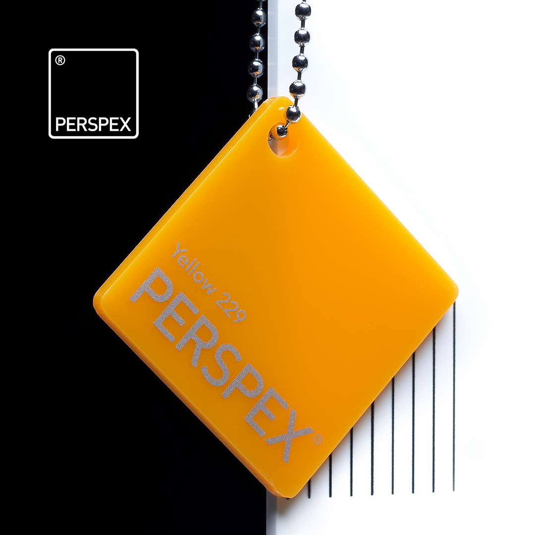 Perspex® Acrylaat Jumbo Geel 229 3mm