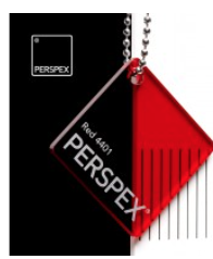 Perspex® Acrylaat Rood 4494 3mm