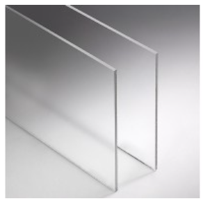 Perspex® Acrylaat Helder XT Ontspiegeld : 2mm