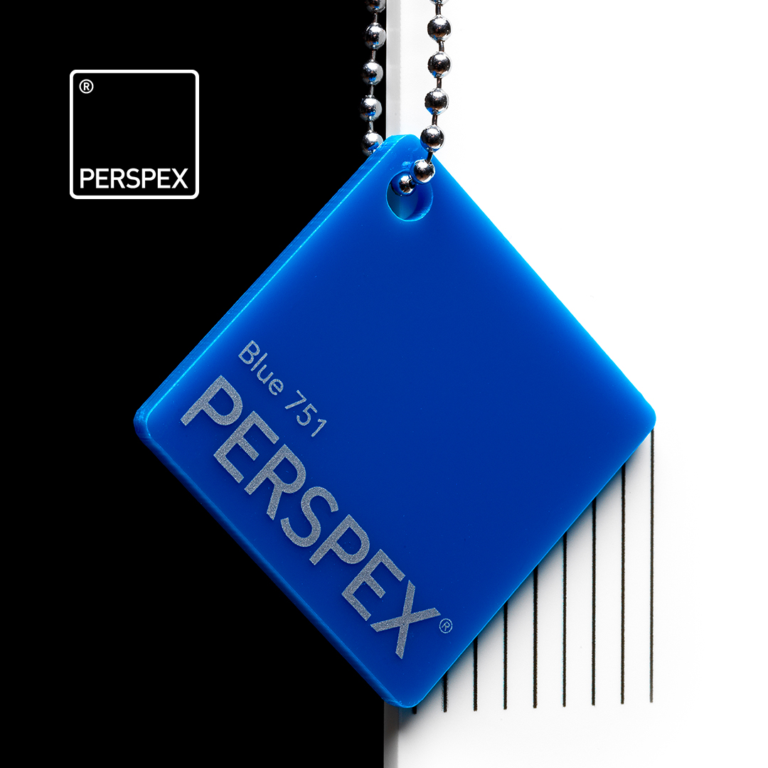 Perspex® Acrylaat Blauw 751 3mm